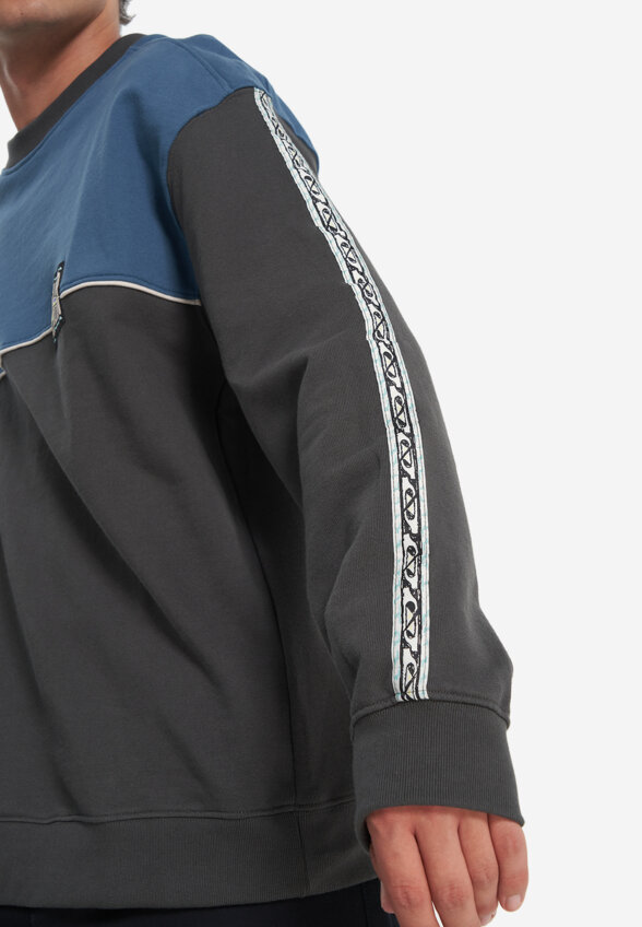 Свитшот мужской Quiksilver Global Heat, Серый