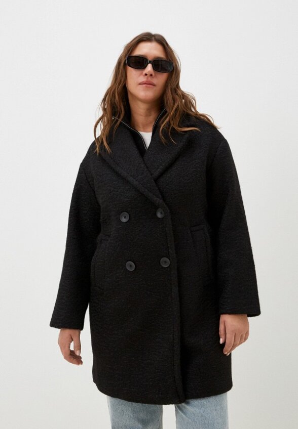 Пальто двубортное Le Monique