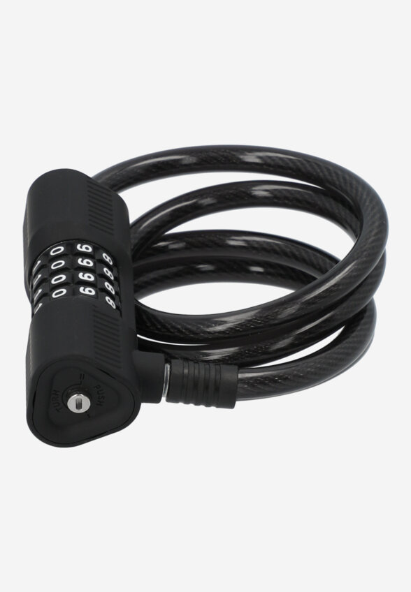 Замок велосипедный кодовый Cyclotech CLK-3, Черный