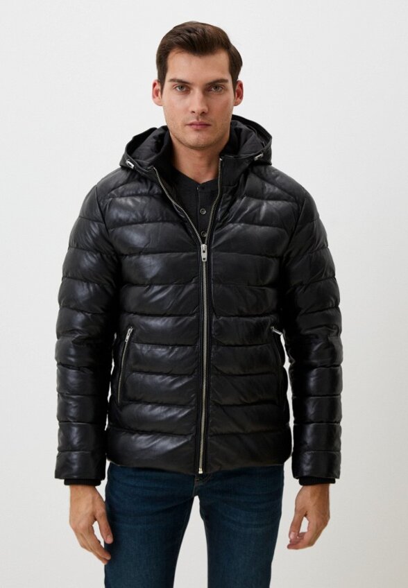Куртка кожаная Urban Fashion for Men
