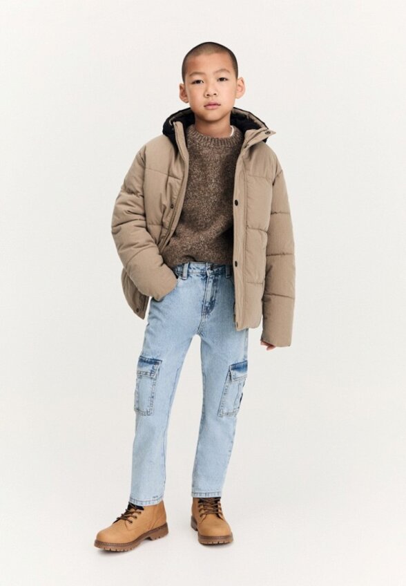 Куртка утепленная Mango Kids