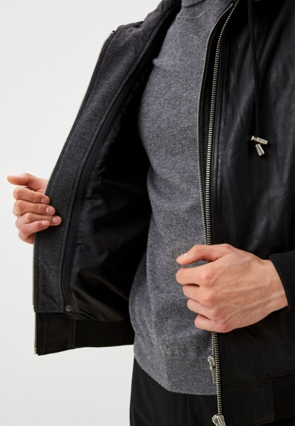 Куртка кожаная Jorg Weber