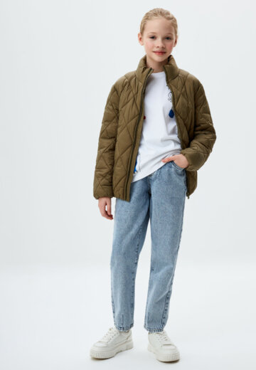 Джинсы Paperbag fit для девочек