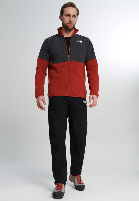 Джемпер флисовый мужской The North Face Glacier Heavyweight, Красный