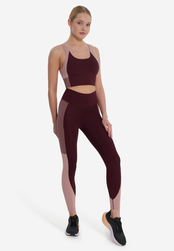 Топ бра спортивный Under Armour Meridian Colorblock, Розовый