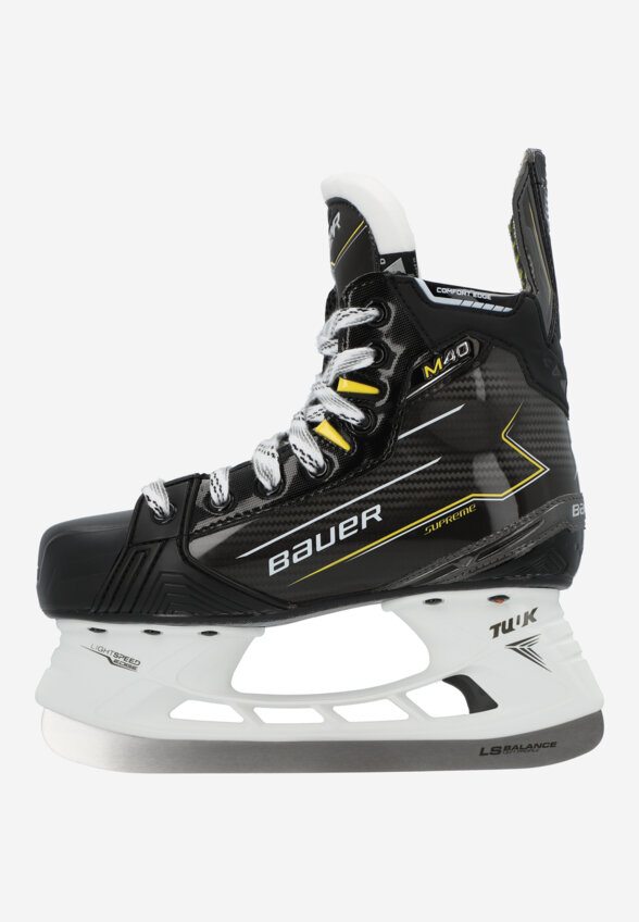 Коньки хоккейные детские Bauer Supreme M40 JR D, Черный