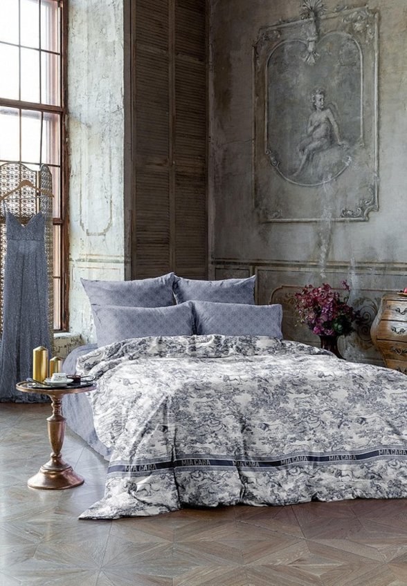 Постельное белье Евро Mia Cara