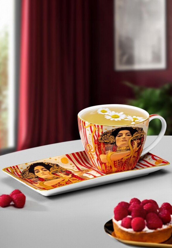 Чашка с блюдцем Elan Gallery