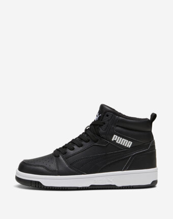 Кеды утепленные для мальчиков PUMA Rebound V6 Mid WTR Jr, Черный мужчинам