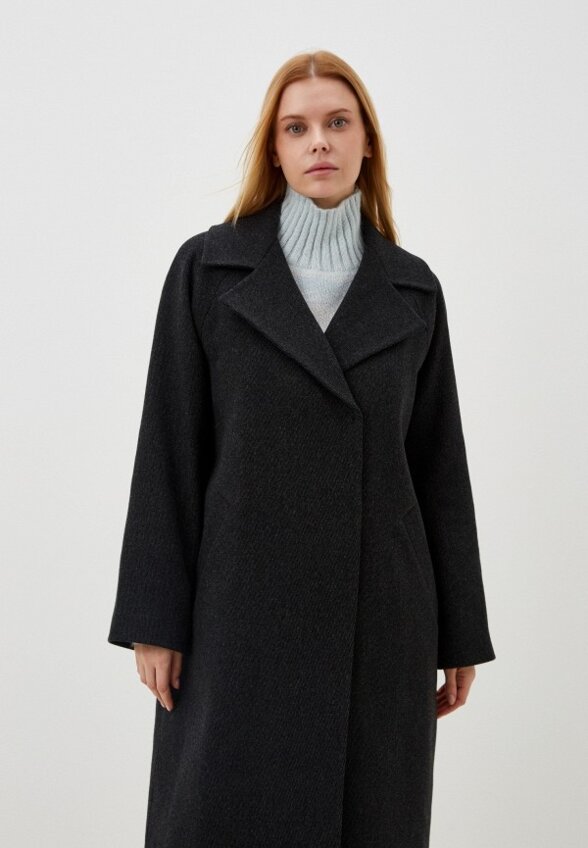 Пальто двубортное Rozhkova