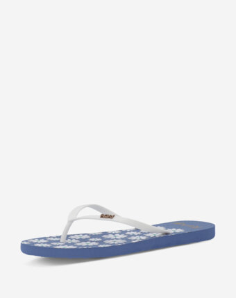 Шлепанцы женские Roxy New Viva Printed, Синий
