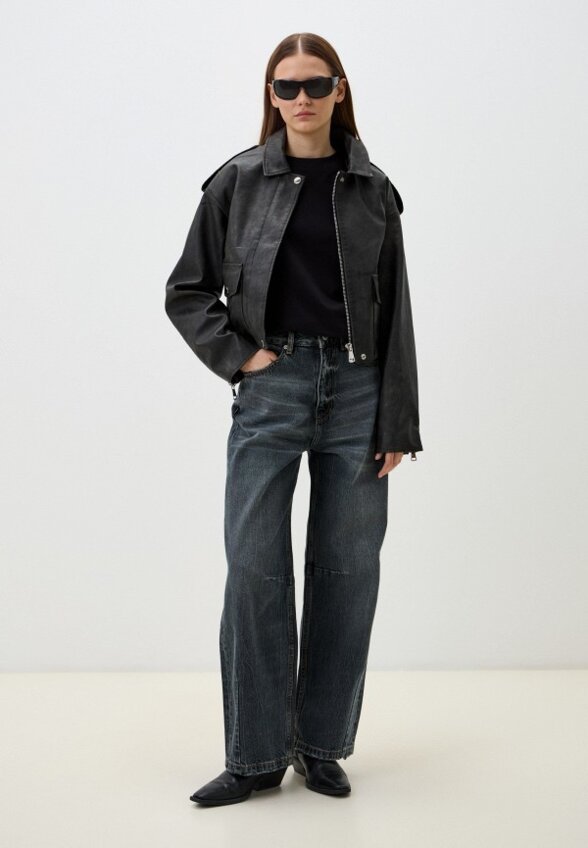 Куртка кожаная Sodamoda