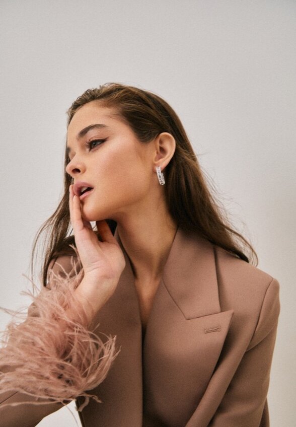 Серьги Swarovski®