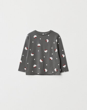 Лонгслив с принтом Hello Kitty для девочек детям
