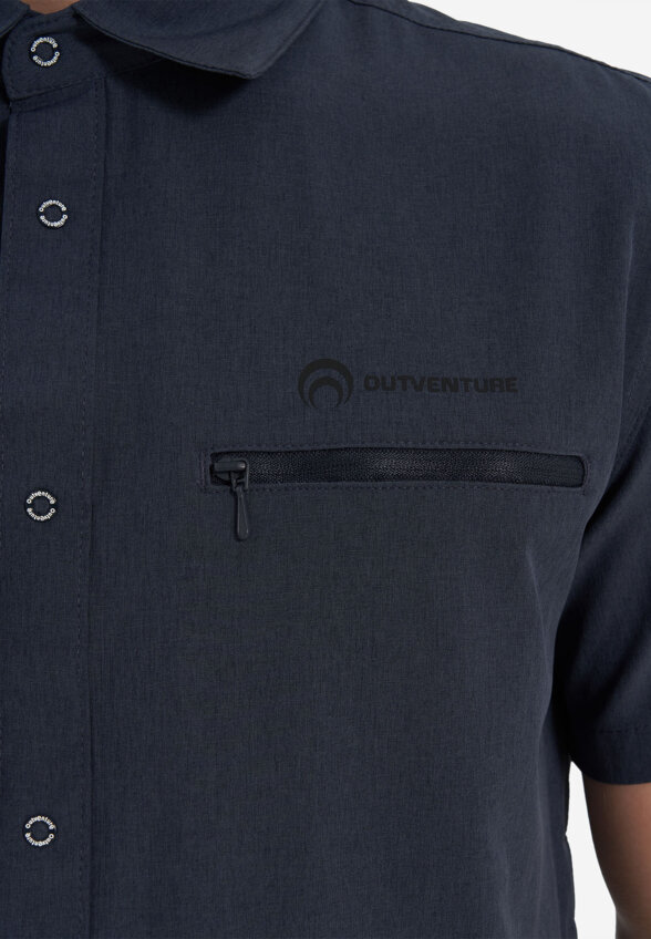 Рубашка с коротким рукавом мужская Outventure, Синий