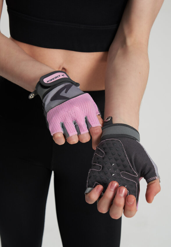 Перчатки для фитнеса Demix, Серый