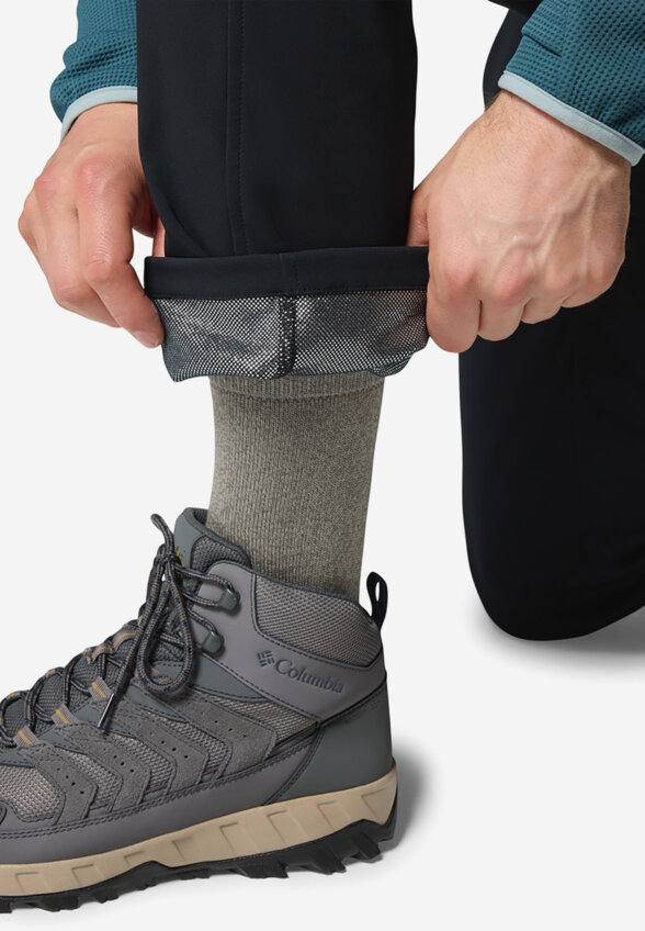 Брюки софтшелл мужские Columbia Time To Trail Omni-Heat Pant, Черный
