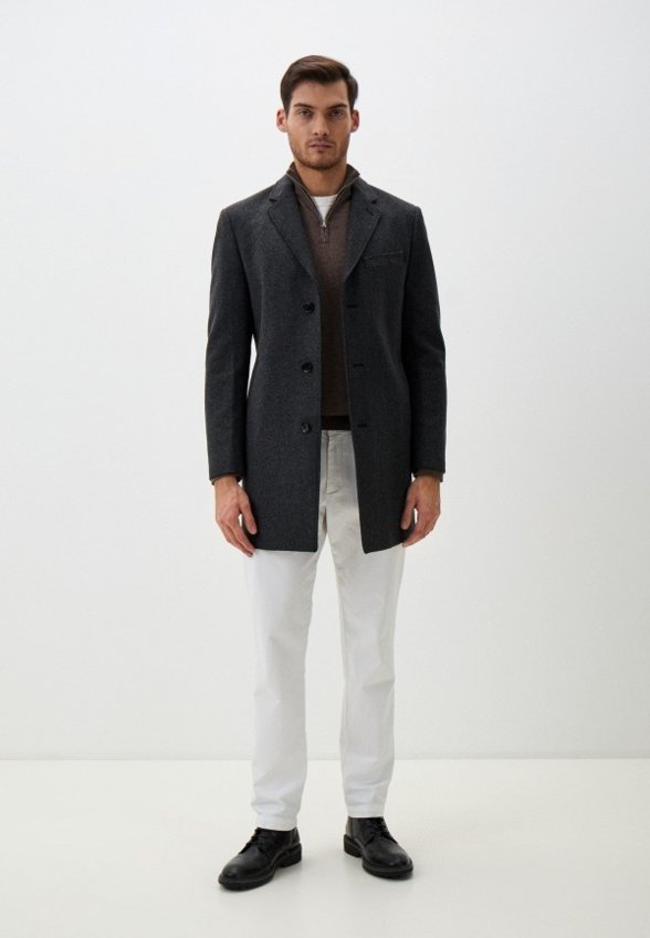 Пальто однобортное Al Franco