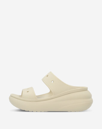 Шлепанцы Crocs Classic Crush Sandal, Бежевый женщинам