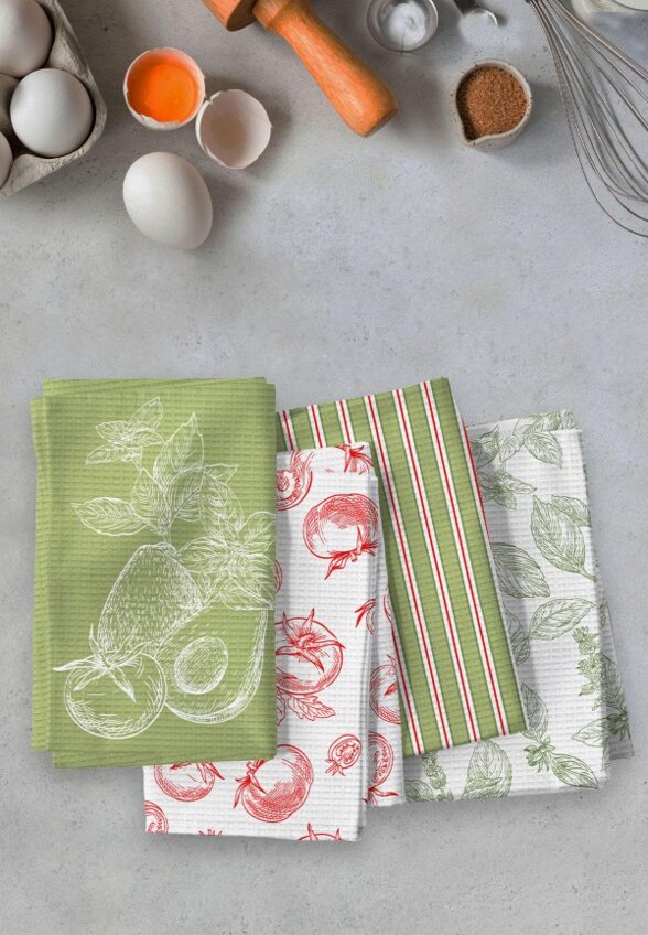 Набор полотенец кухонных Унисон