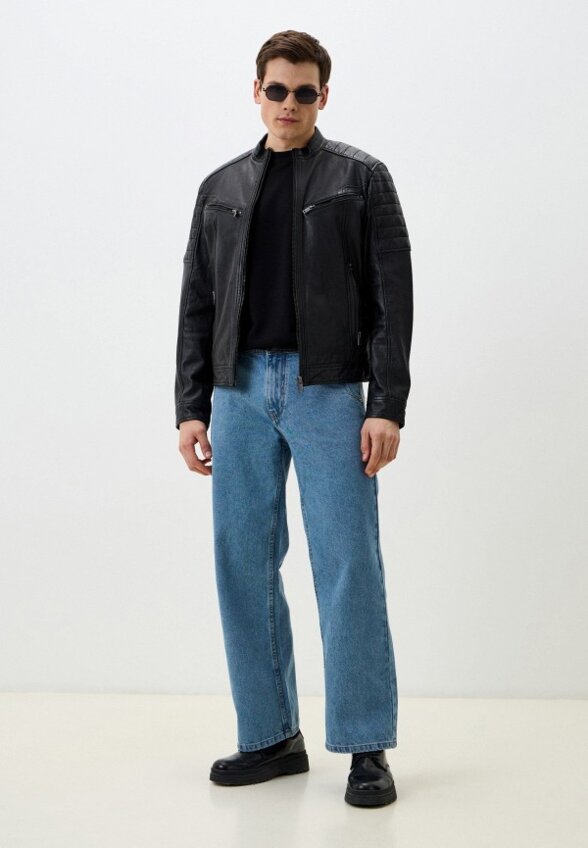 Куртка кожаная Jorg Weber