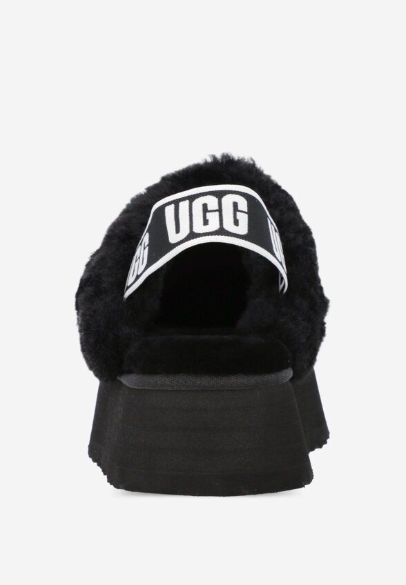 Сабо утепленные женские UGG Funkette, Черный