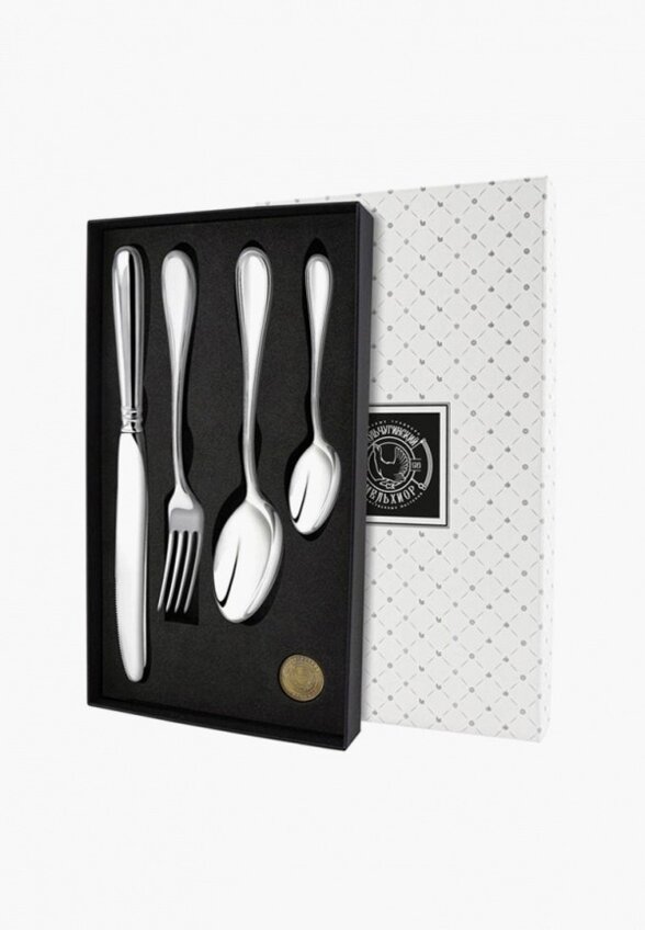 Набор столовых приборов Кольчугинский мельхиор