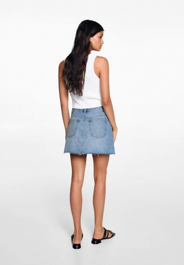 Юбка джинсовая Mango Teen