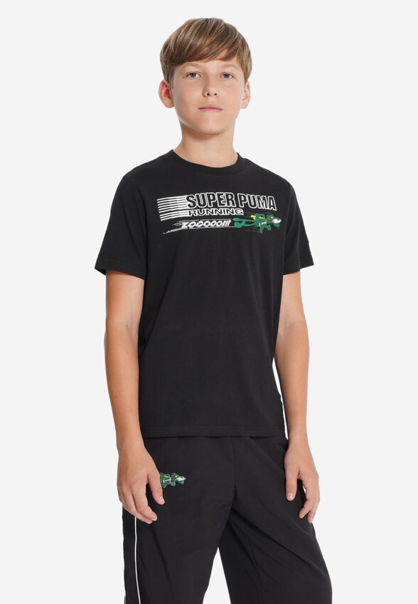 Футболка для мальчиков PUMA Super Graphic, Черный