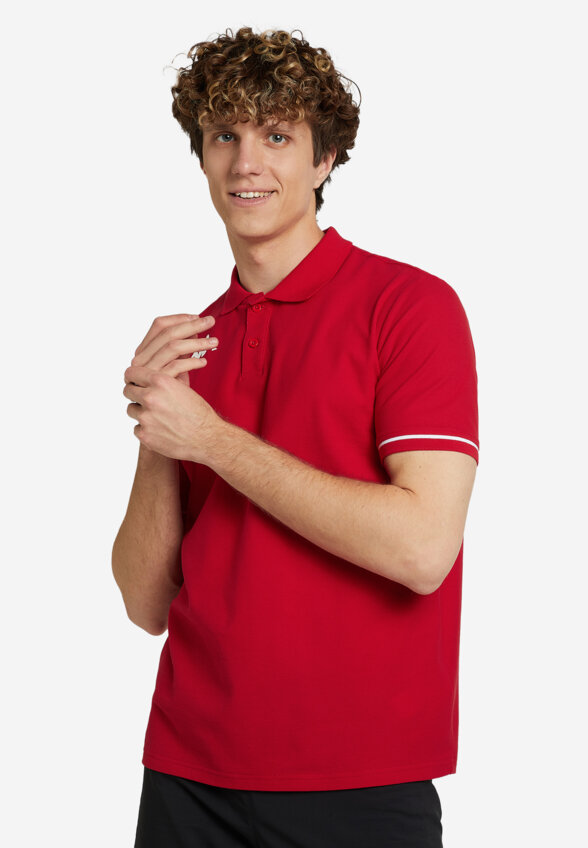 Поло мужское Kappa, Красный