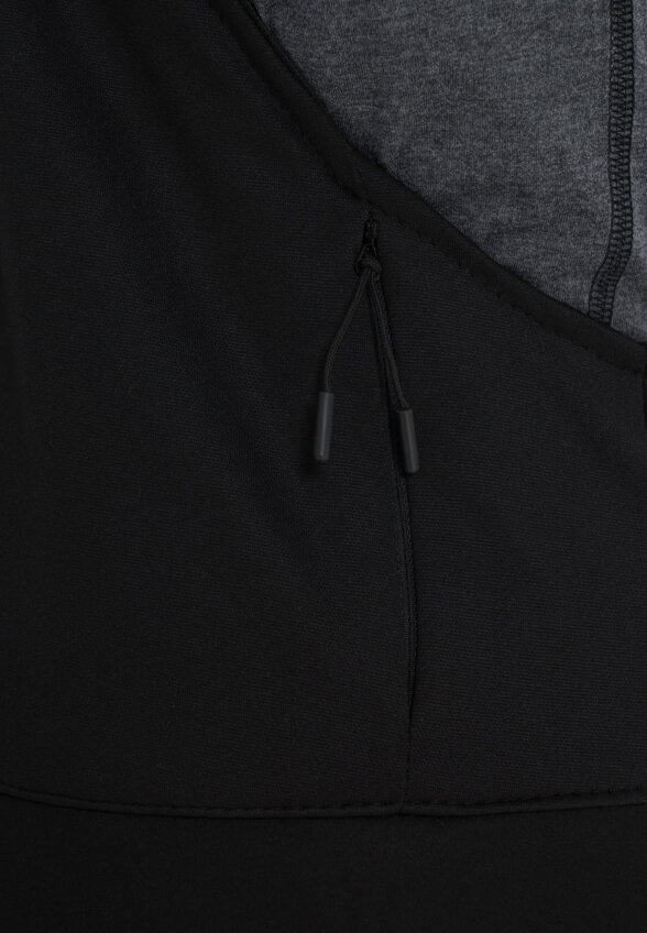 Брюки для беговых лыж женские Fischer Hybrid, Черный