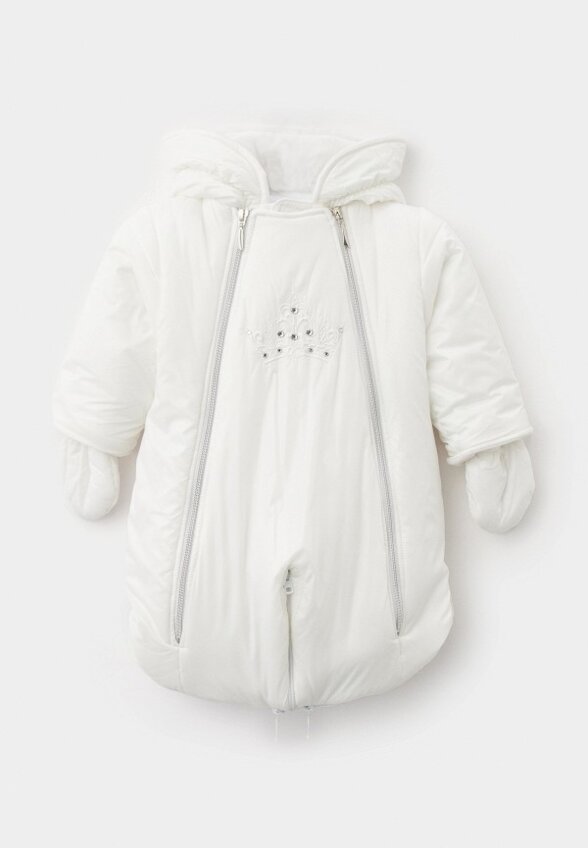 Комбинезон утепленный, варежки и пинетки Pilguni