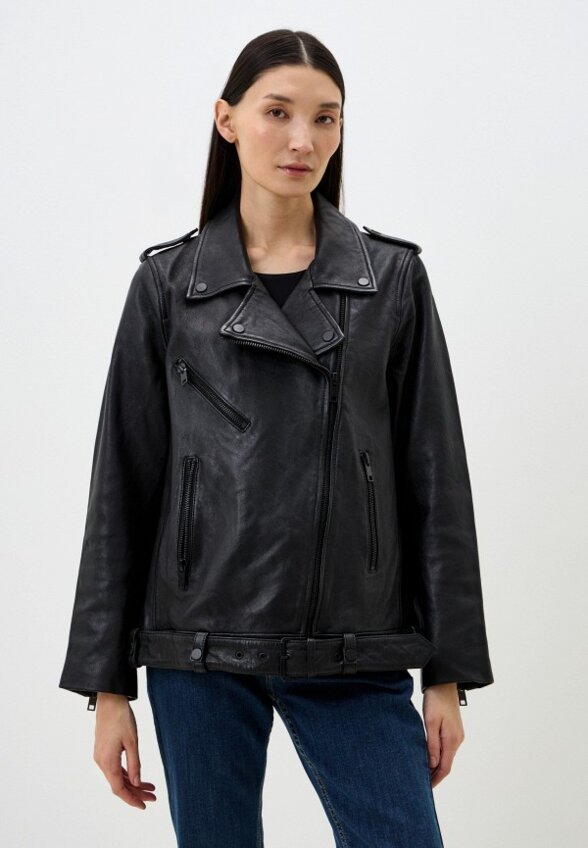 Куртка кожаная Снежная Королева