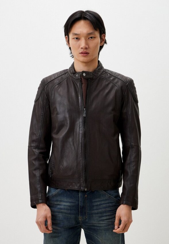 Куртка кожаная Jorg Weber