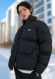 Куртка утепленная мужская Nike M NK CLUB PUFFER JKT, Черный1  - превью