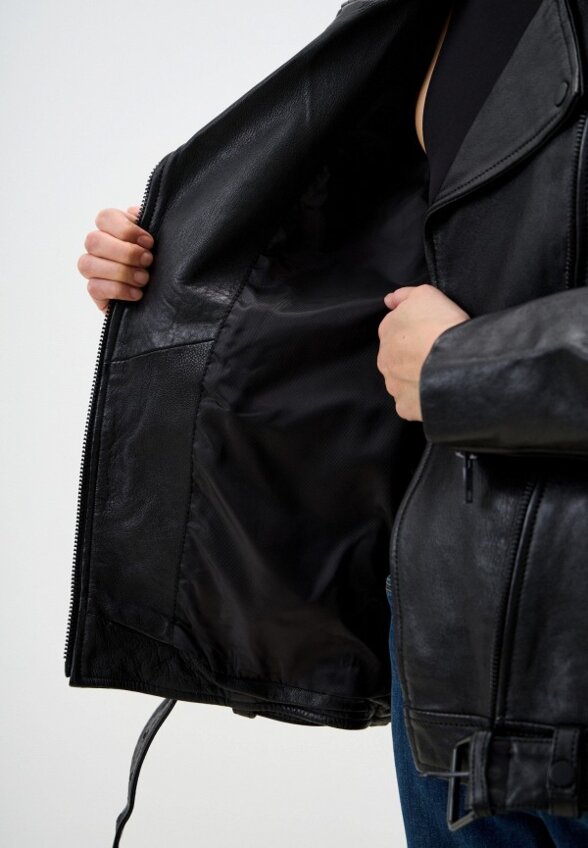 Куртка кожаная Снежная Королева