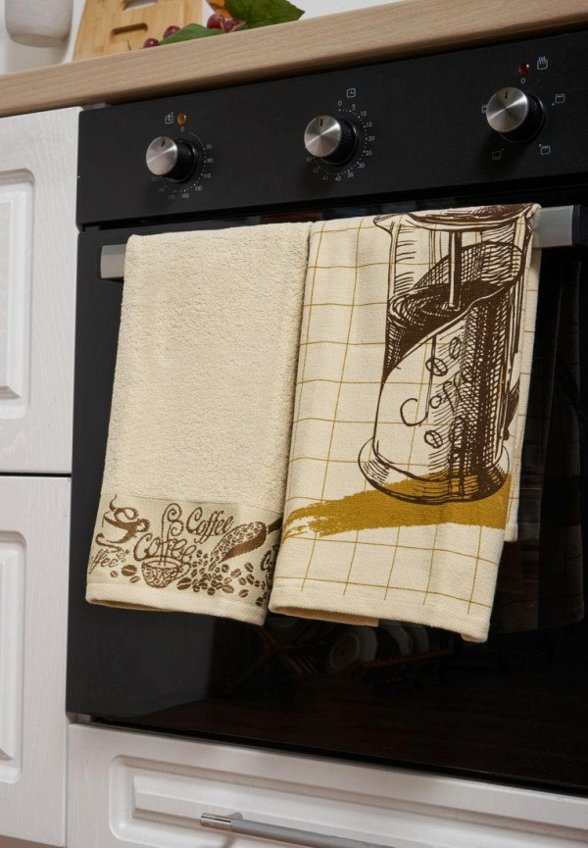 Набор полотенец кухонных Sanpa