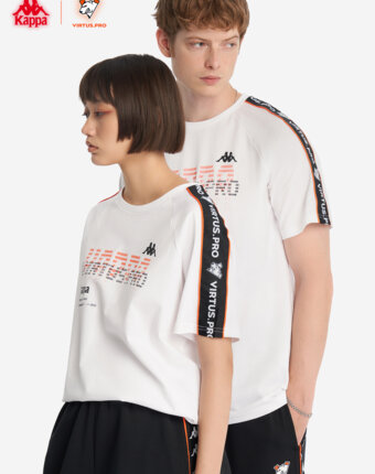 Футболка Kappa x Virtus.pro, Белый женщинам