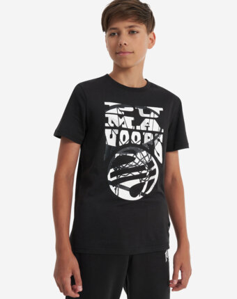 Футболка для мальчиков PUMA Basketball Blueprint, Черный женщинам