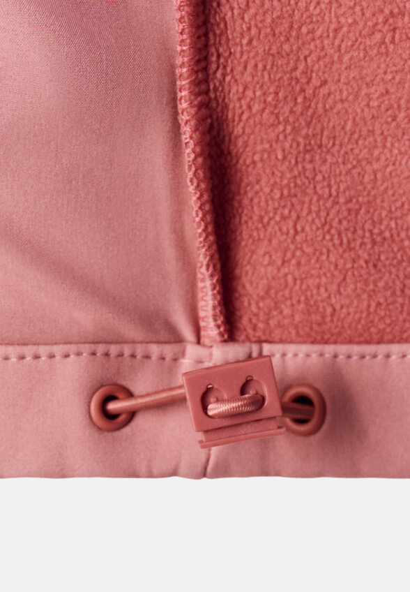 Ветровка Softshell на флисе для девочек